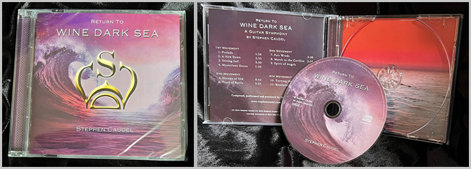 Return To Wine Dark Sea jewel case CD